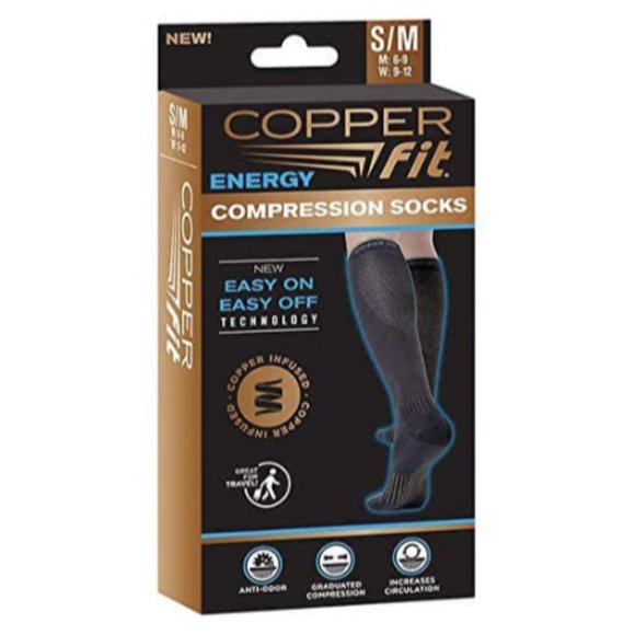 Copper Fit Other - NEW Copper Fit Unisex Compression Sock 2 pack
